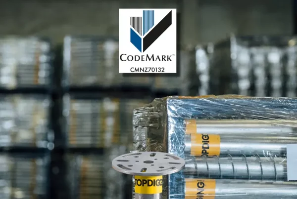 StopDigging ground screw foundation system has received CodeMark™